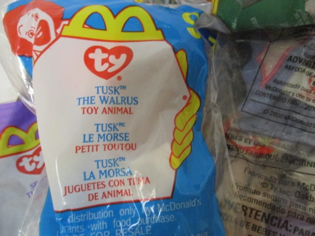 McDonald's Ty Beanie Collectible in Package Asst. - 3