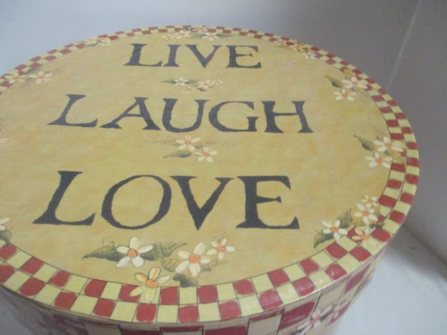Live, Laugh, Love Lidded Box - 2