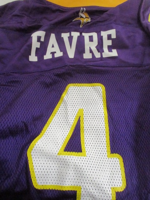 Vikings NFL Brett Favre Jerseys (Lot of 2) - 9
