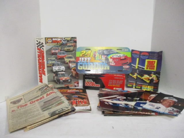 Jeff Gordon Auto Tag, Various Nascar Magazines & Photos: See all pictures 