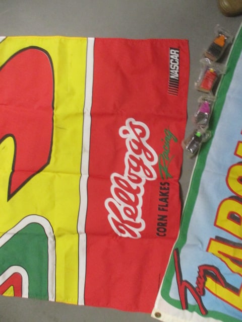 Terry Labonte House Flag, & Lot of 4 Matchbox Cars - 6