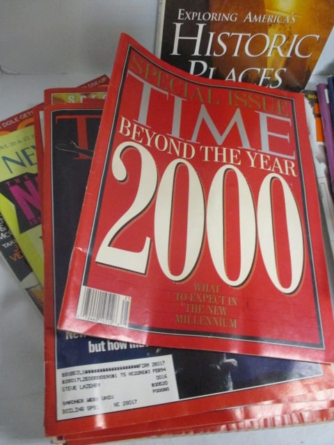 Time, Rolling Stones, George & National Geographic Magazines - 2