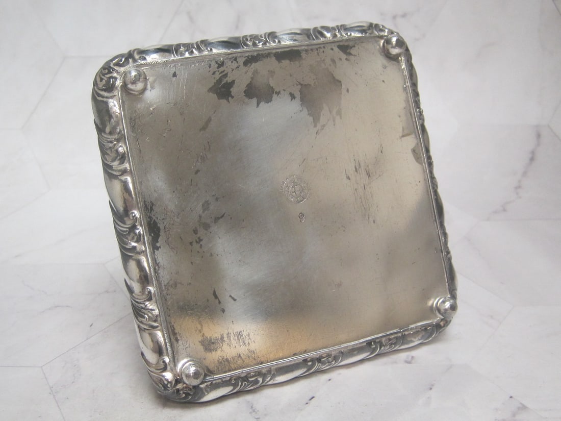 Victorian Silverplate Jewelry Box by Wilcox - 5