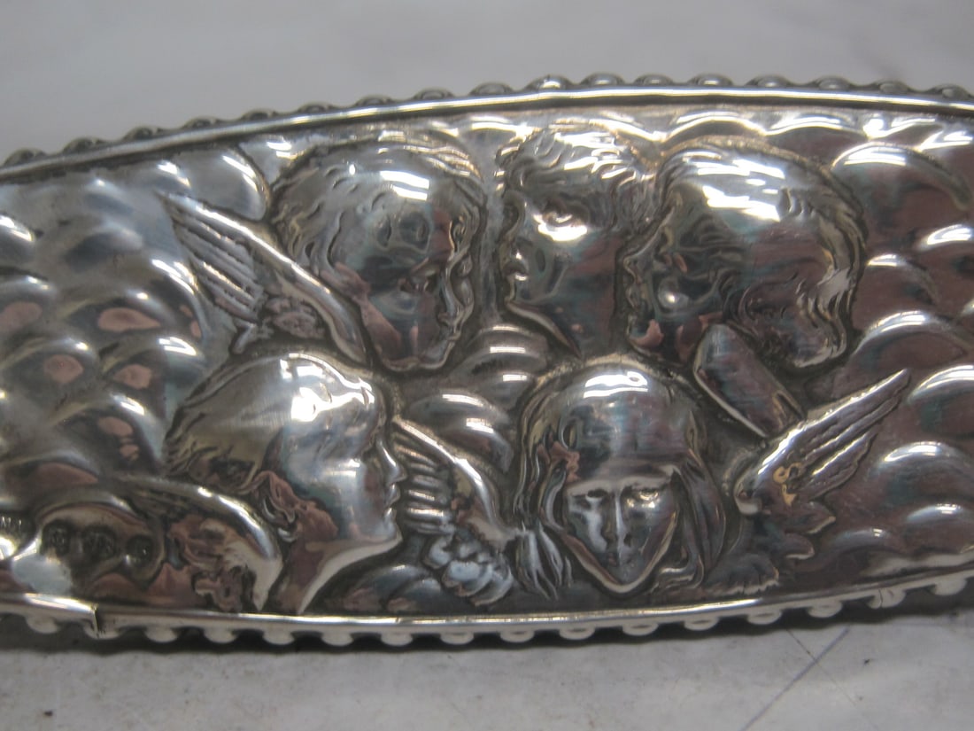 English Sterling Silver Dresser Box - 4
