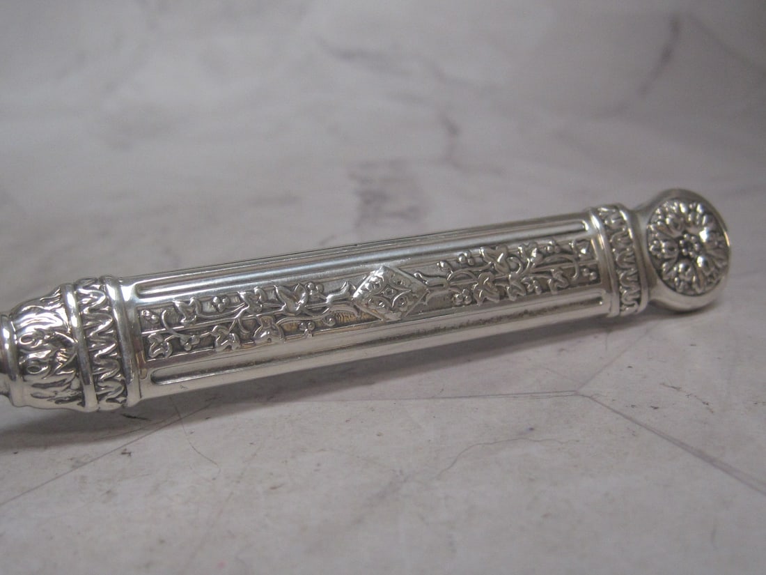 Antique Sterling Silver Handled Shoe Horn - 6