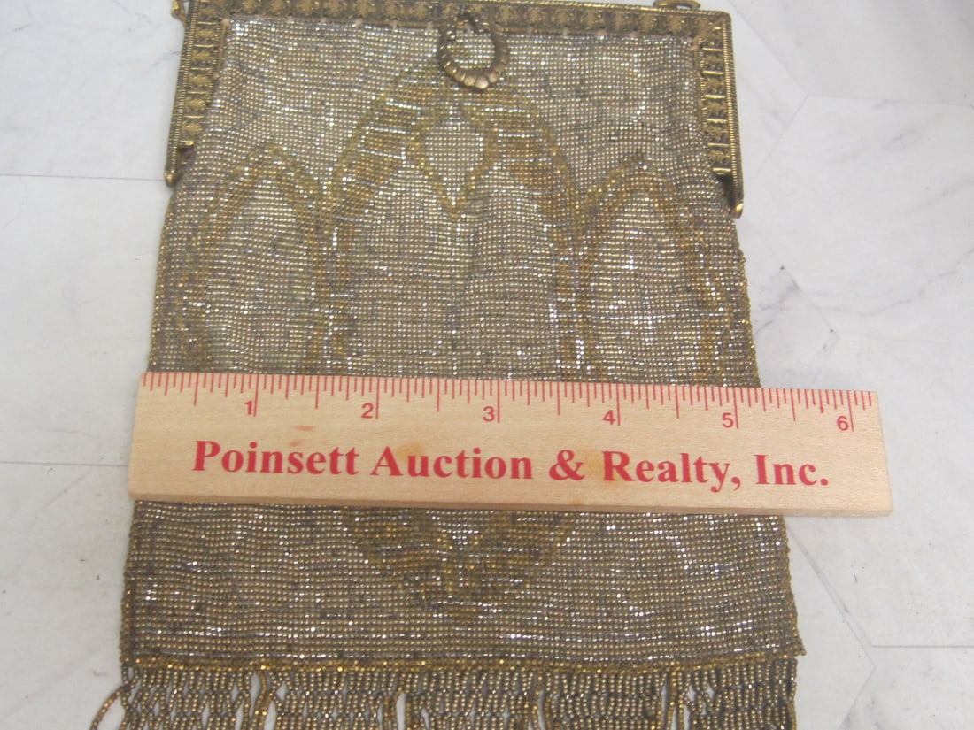 Fine Art Deco Evening Bag Purse - 9
