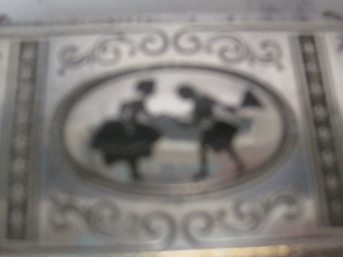 Whiting & Davis Evening Bag wih Compact Compartments - 4