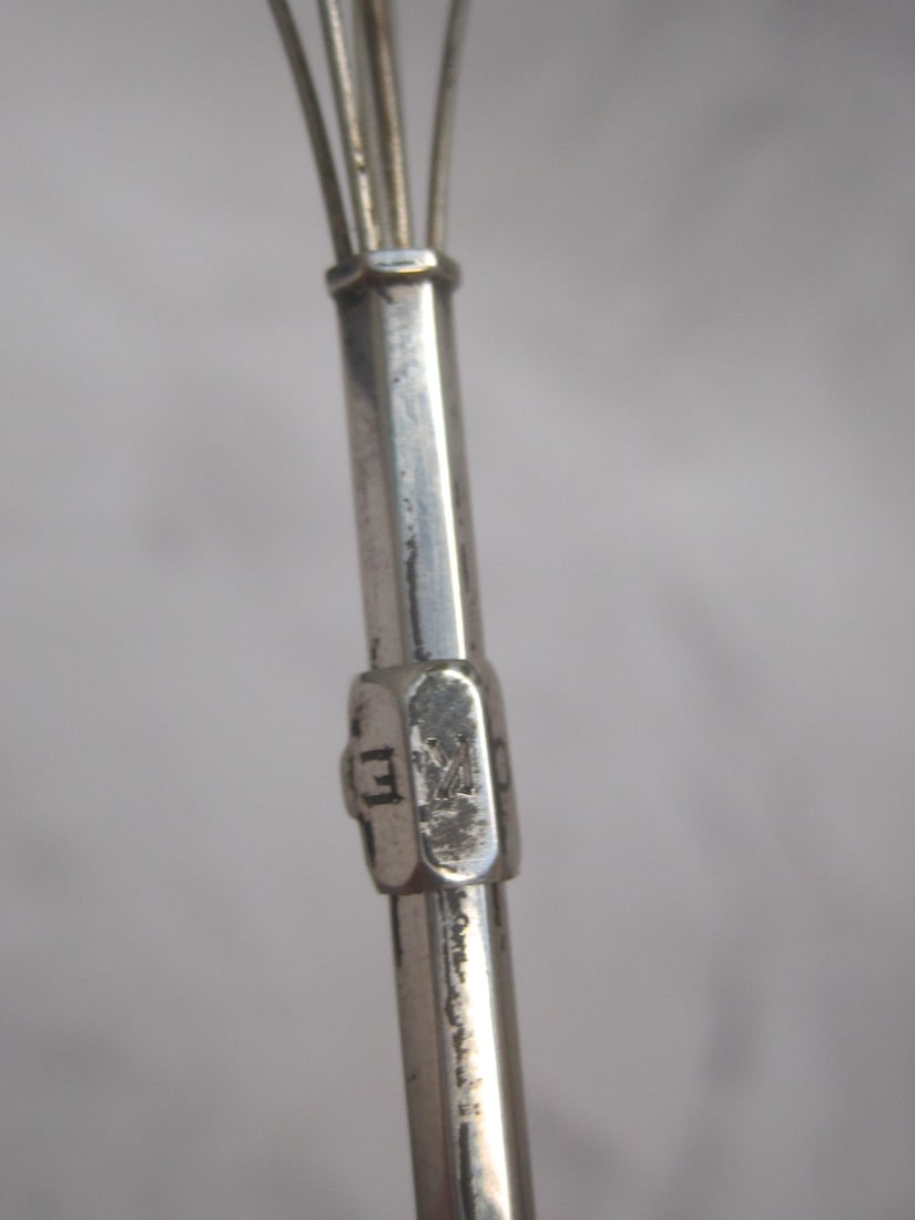 Unusual Sterling Silver Martini Stirrer Pendant - 3