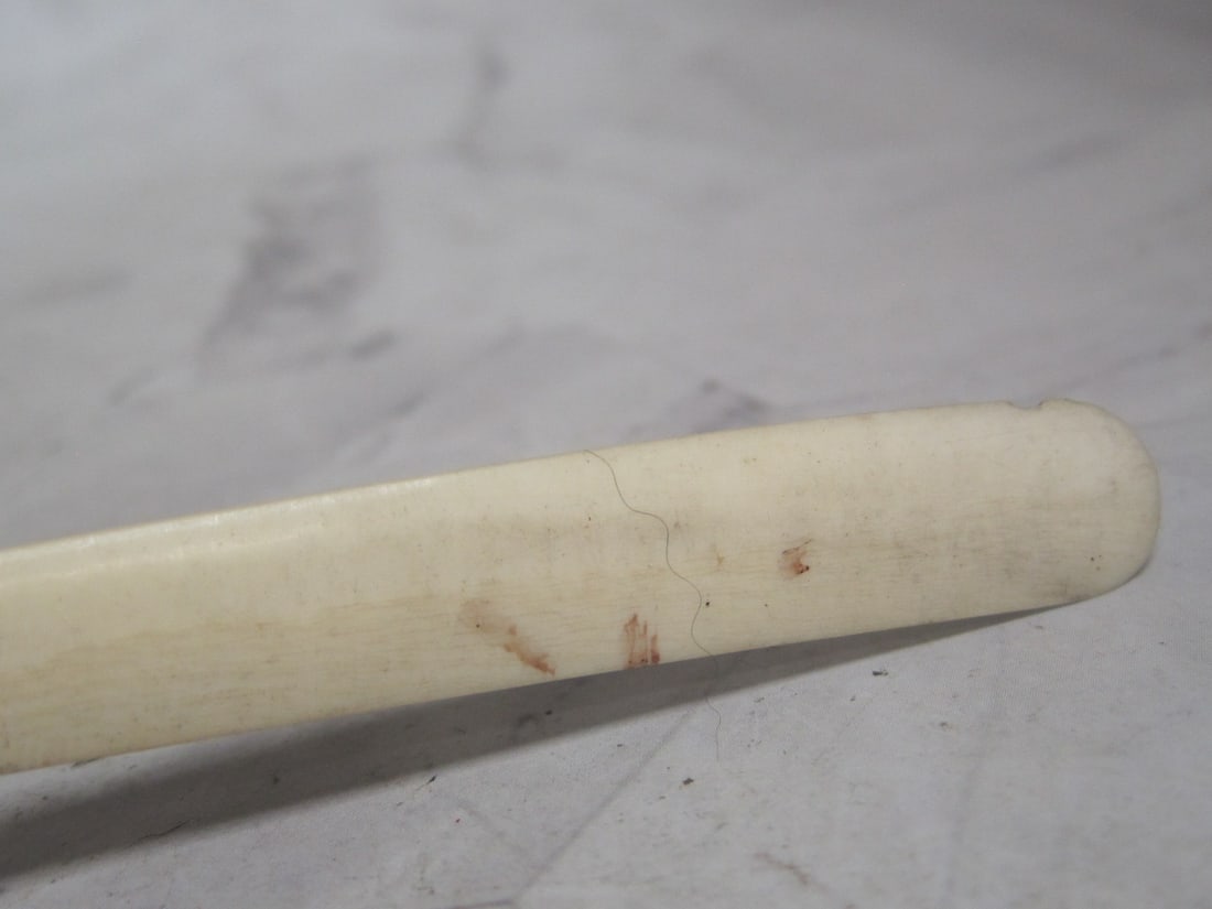 Early Japanese Carved Letter Opener - 4