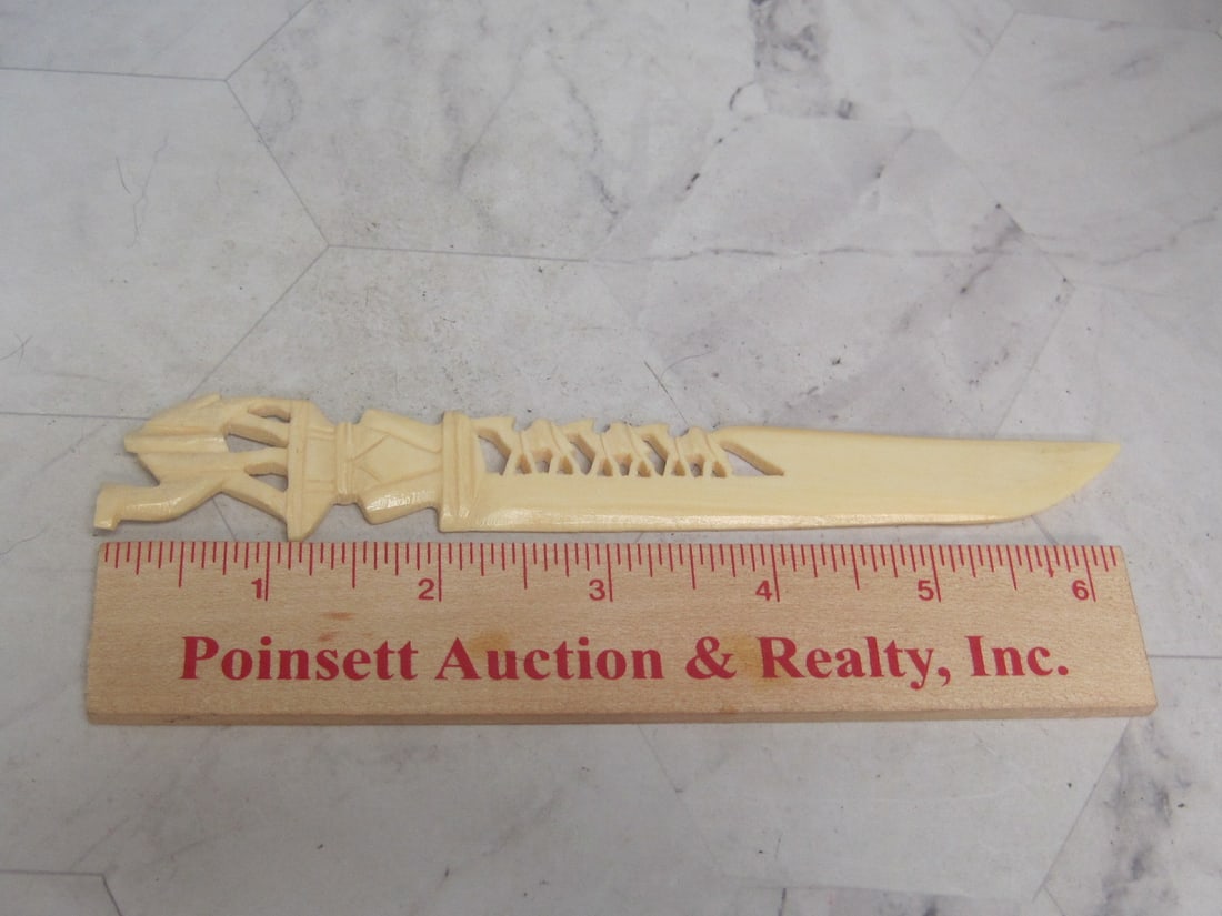 Carved Figural Camel Letter Opener - 8