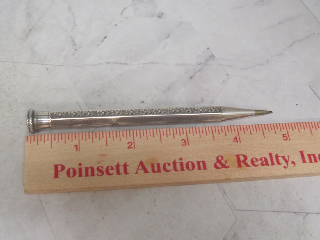 Antique Sterling Silver Mechanical Pencil - 7