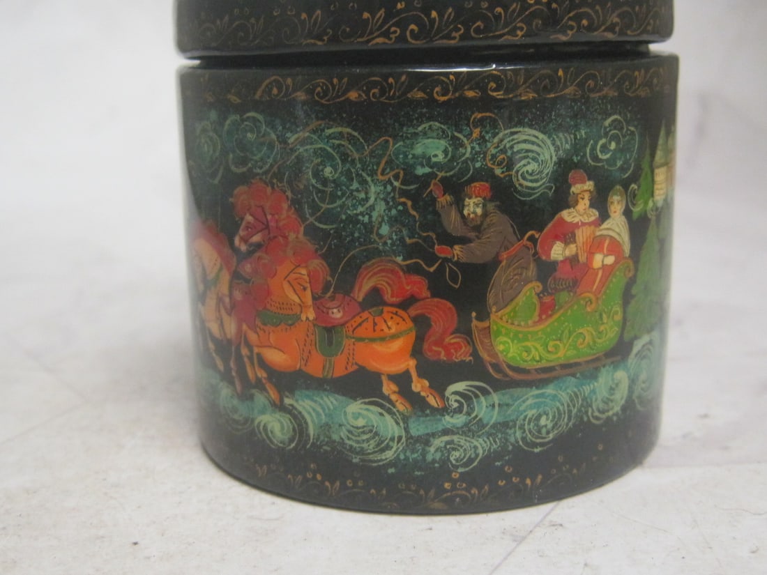Russian Lacquerware Box - 3