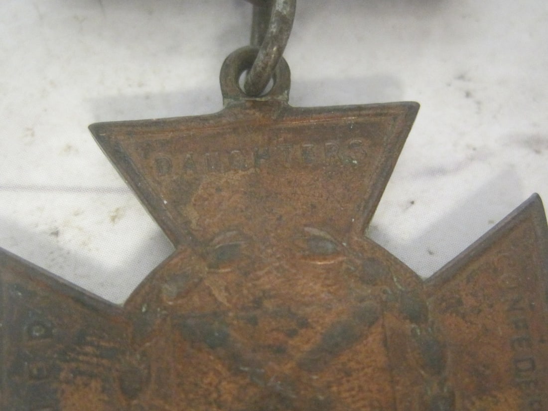 Scarce Civil War UCV Southern Cross of Honor - 3