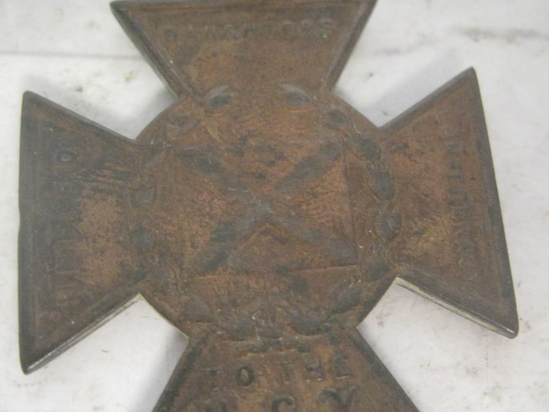 Scarce Civil War UCV Southern Cross of Honor - 4