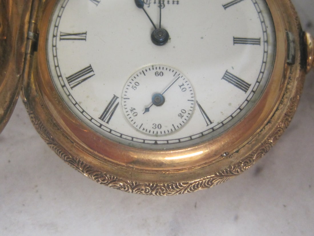 1896 Elgin 7 Jewel Pocket or Pendant Watch - 3