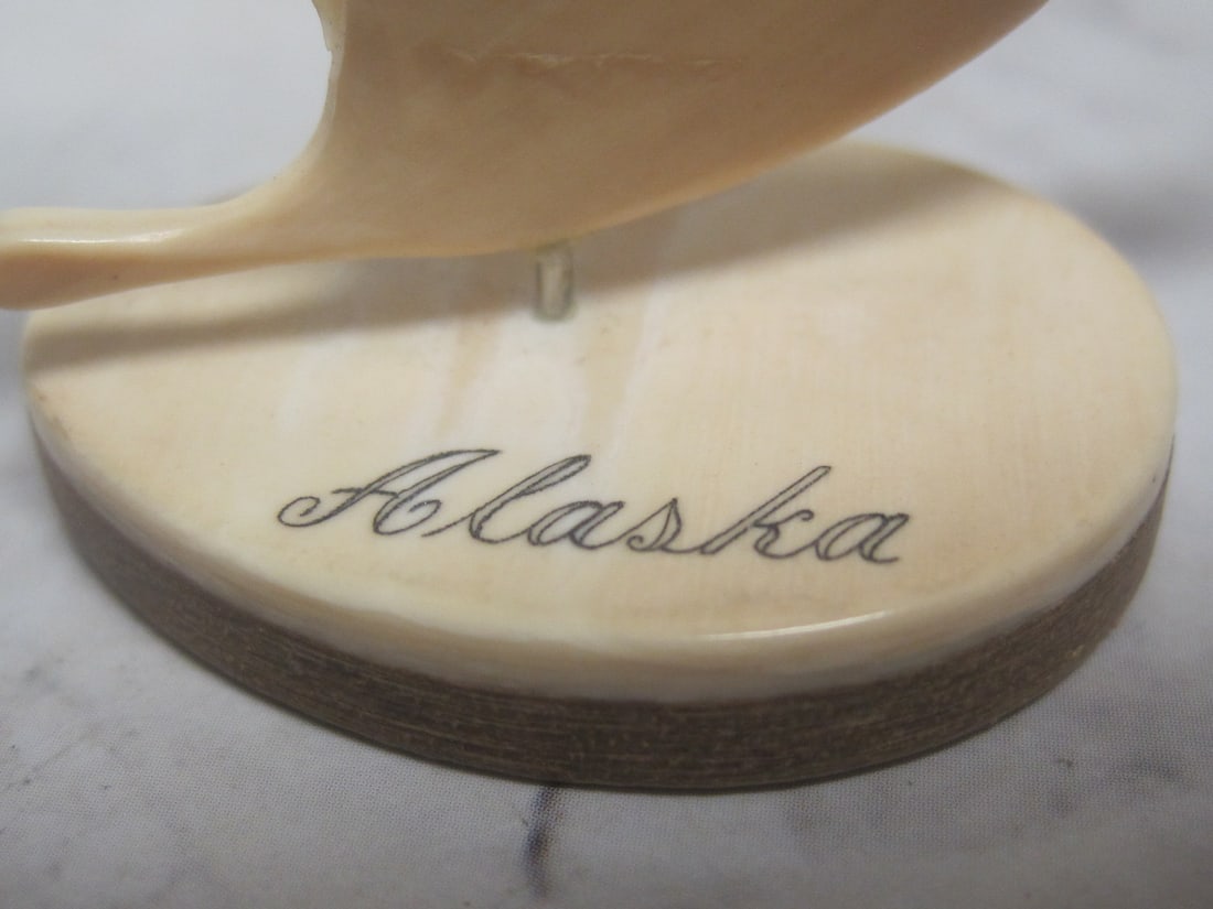 Alaska Carved Duck in Flight - 2