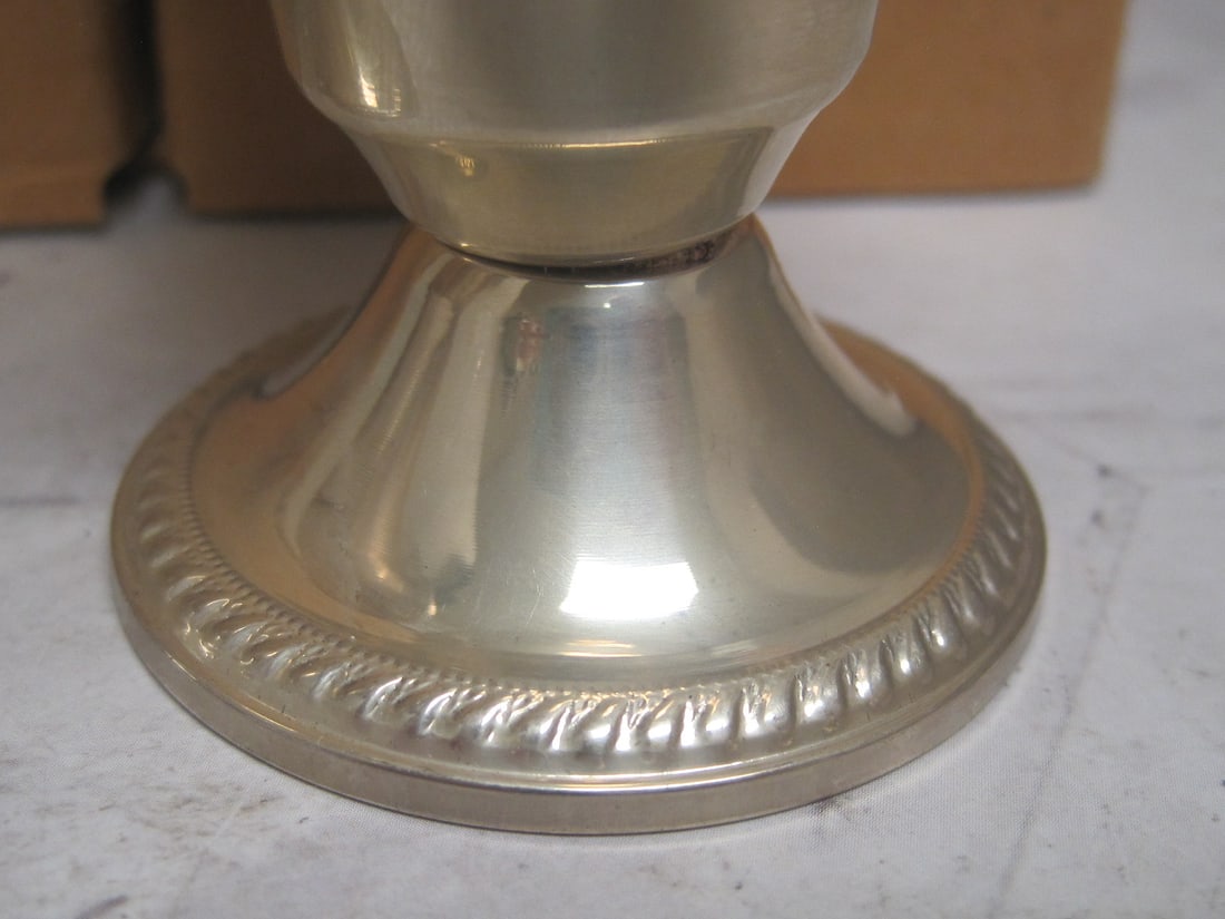 Sterling Silver Weighted Salt & Pepper Set - 3