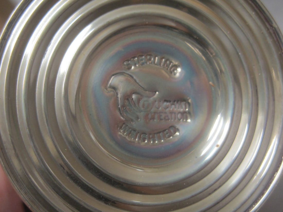 Sterling Silver Weighted Salt & Pepper Set - 4