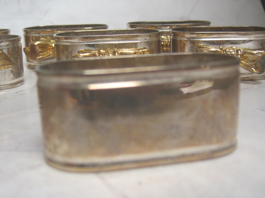 Lot of 10 Napkin Rings - 3