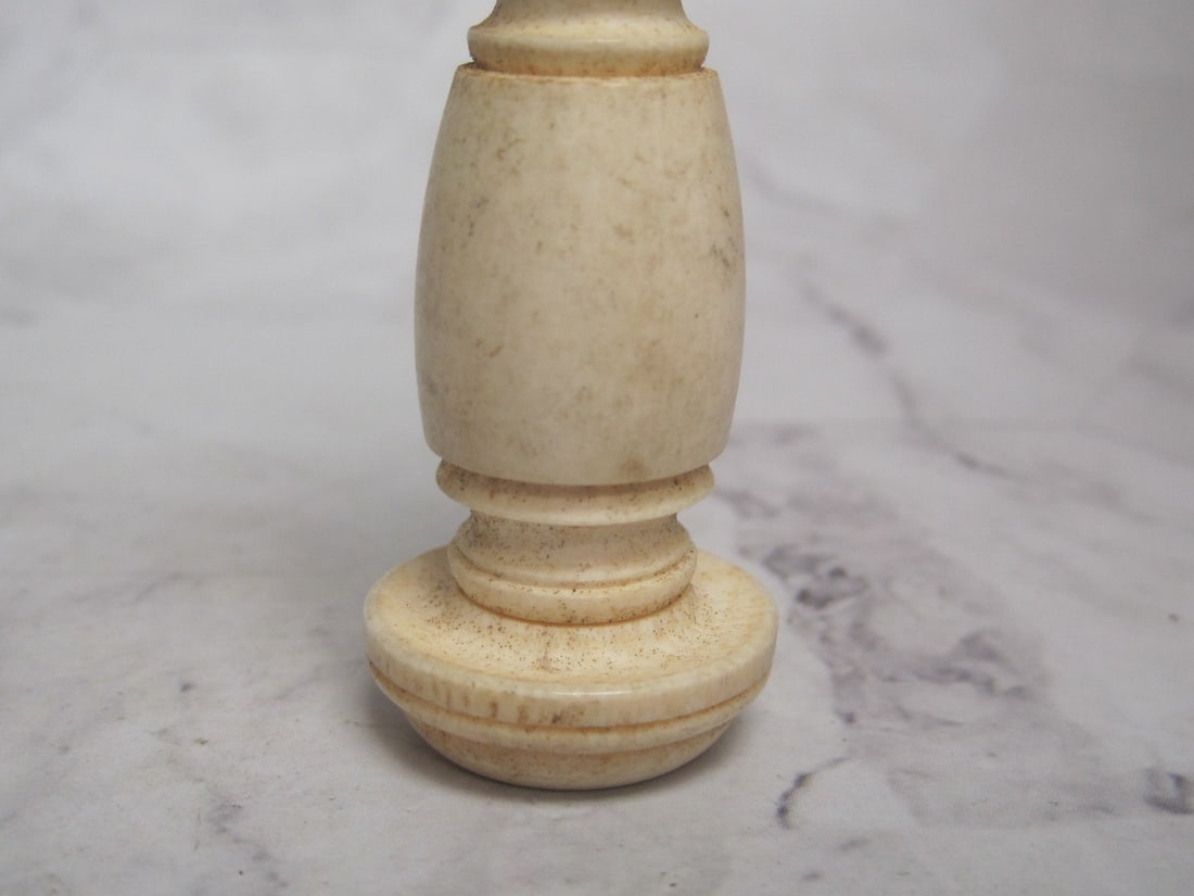 Antique Carved Wax Stamp or Seal - 3