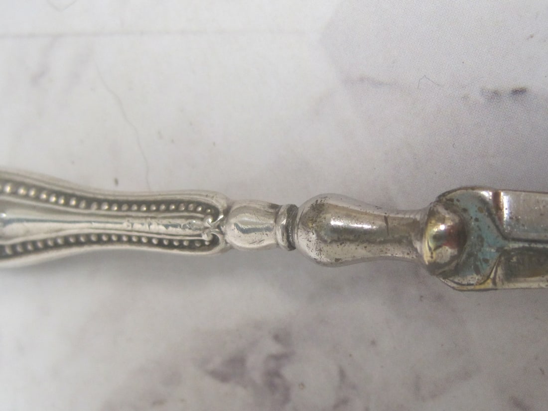 Antique Sterling Silver Handled Letter Opener - 4