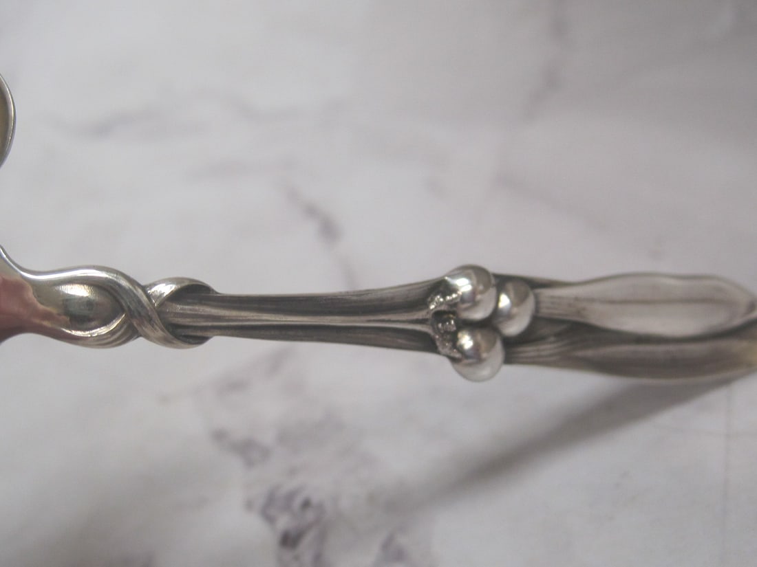 Victorian Sterling Silver Nut Spoon by Whiting - 3