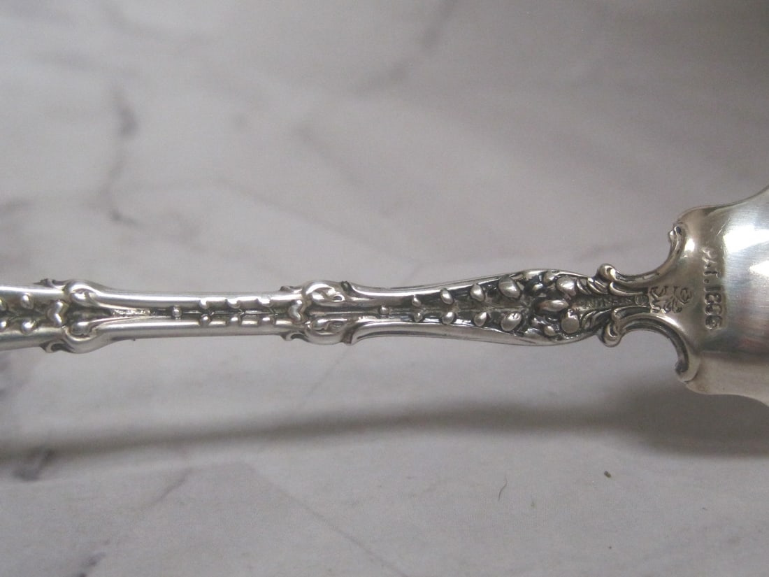 Rare 1890's Sterling Silver Horseradish Server - 5