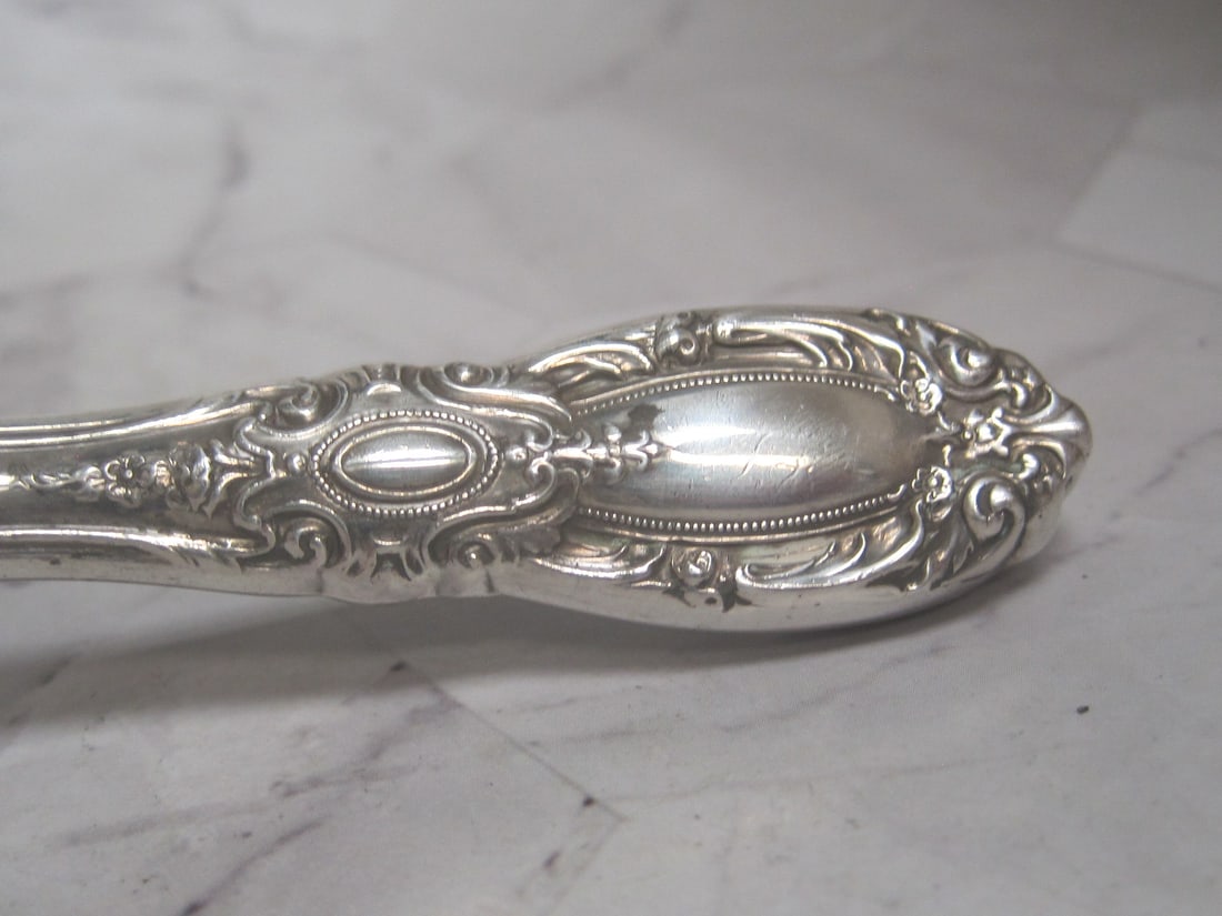 Sterling Silver Handled Cheese Knife by Towle - 5