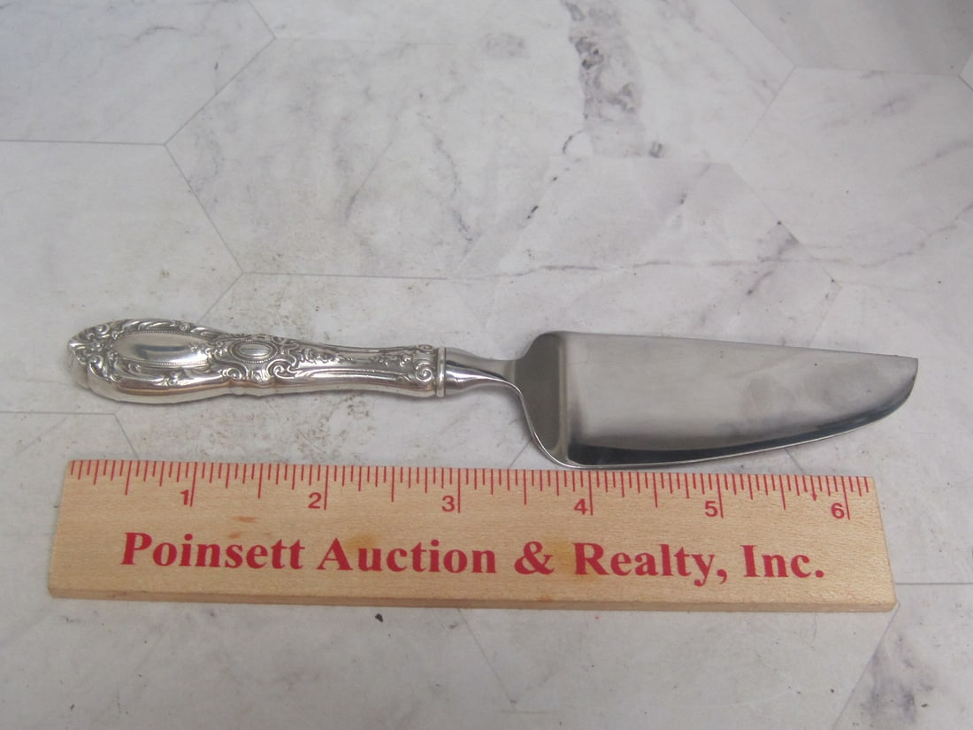 Sterling Silver Handled Cheese Knife by Towle - 8