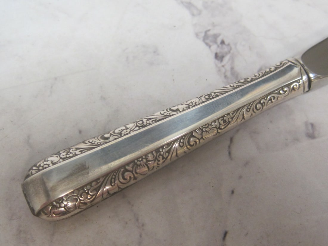 Sterling Silver Handled Master Butter Knife - 5