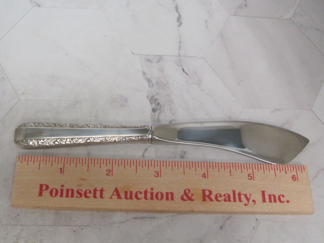 Sterling Silver Handled Master Butter Knife - 6