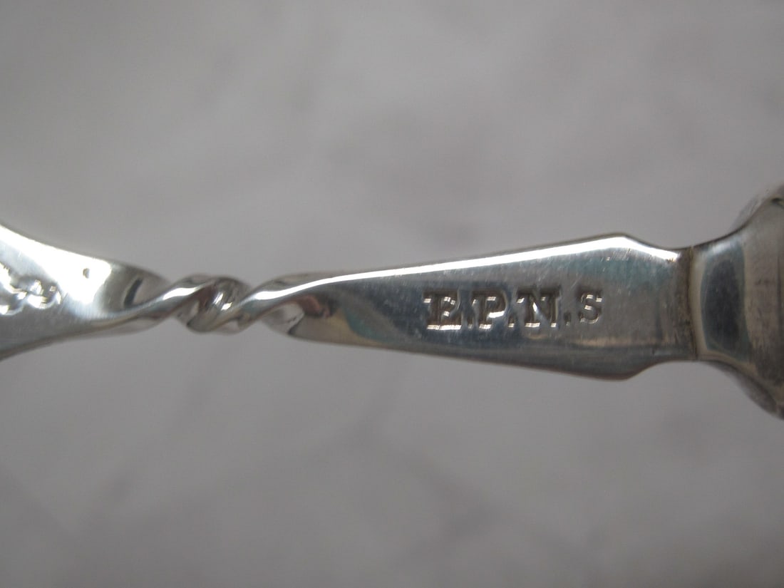 English Art Deco Era Bread Fork - 7