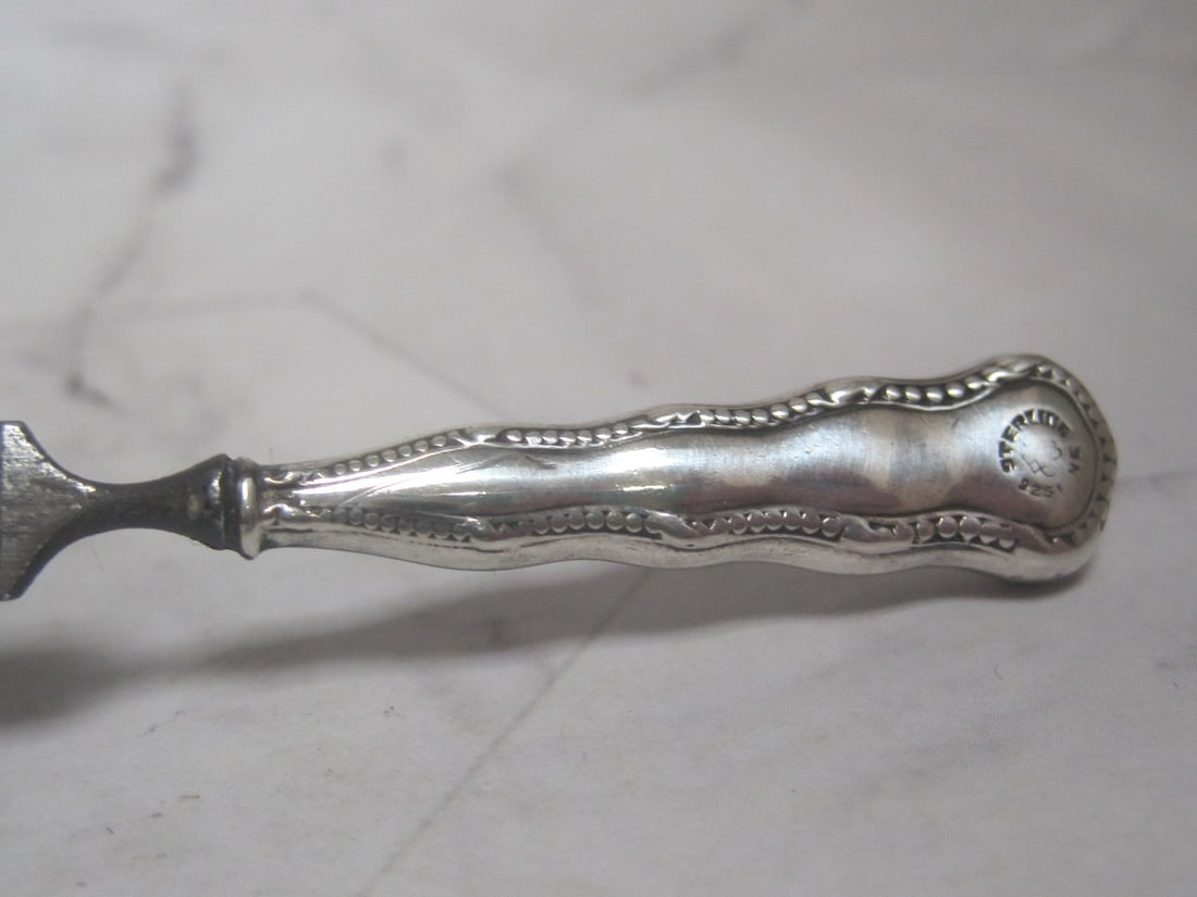 Sterling Silver Handled Miniature Nail File - 3