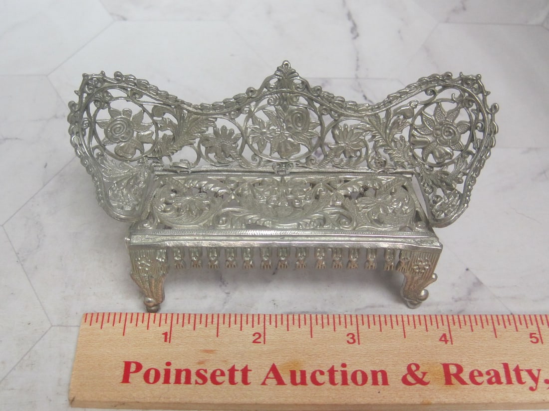 Antique Miniature Sofa - 6
