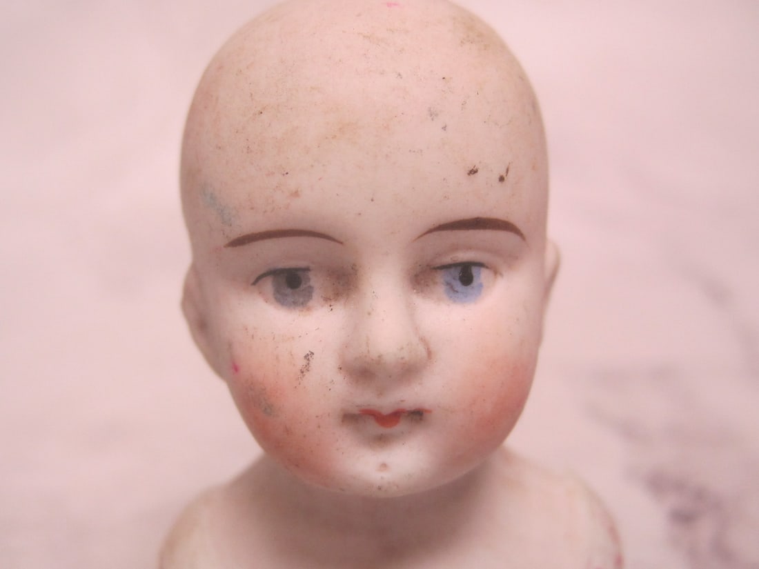 Victorian Bisque Doll Head - 2