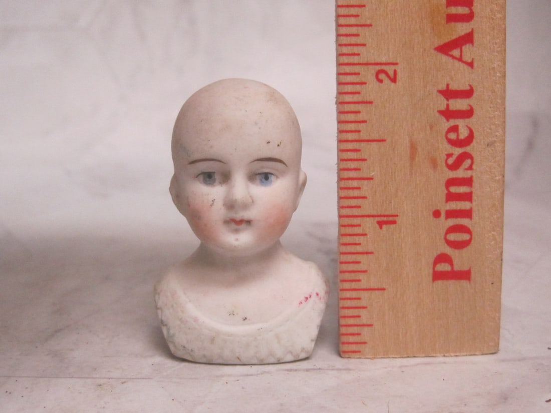 Victorian Bisque Doll Head - 7