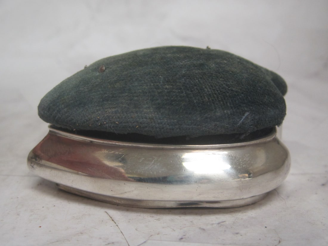 English Sterling Silver Pin Cushion - 3