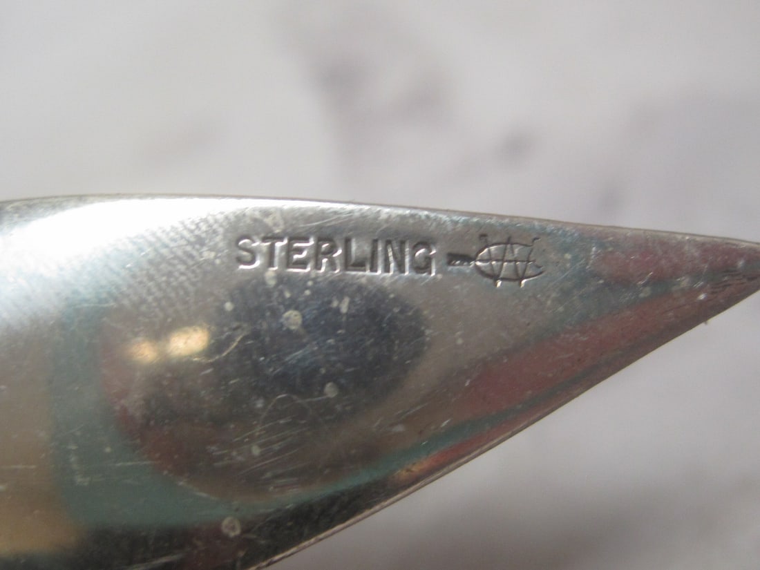 Antique Sterling Silver Sewing Tatting Shuttle for Lacework - 4