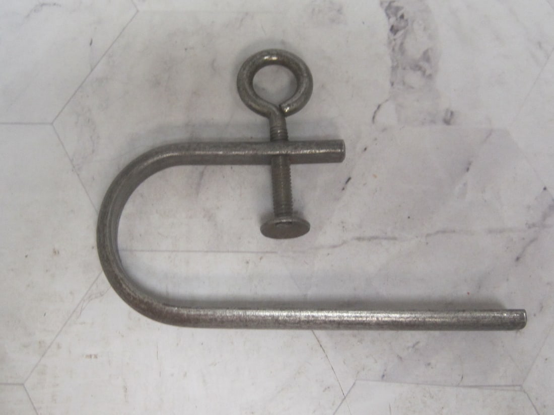 Antique Sewing Table Clamp: 4 1/4"