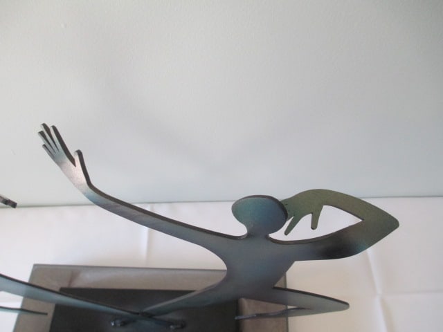 Lyna Rae Loai Signed Contemporary Metal Art Work - 2
