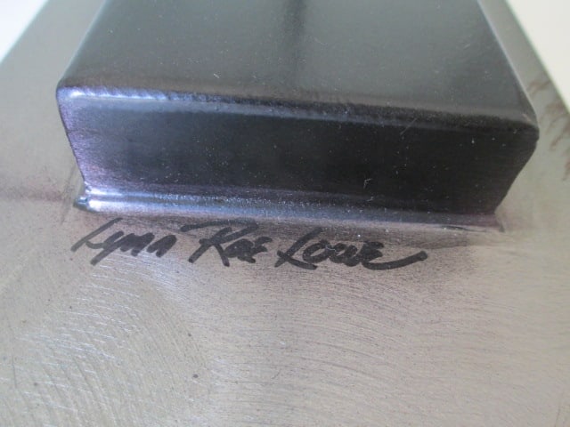 Lyna Rae Loai Signed Contemporary Metal Art Work - 4