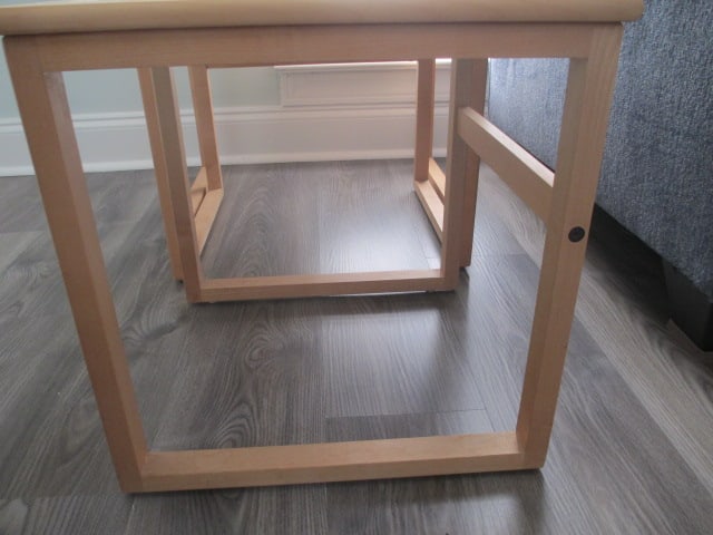 3 Piece Tile Top Nesting Table Set - 4