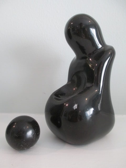 Art Glass Contemporary Modern Sculpture - 2