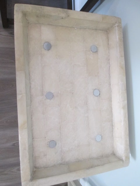 Neoclassical Style Stone Veneer Side Table - 2