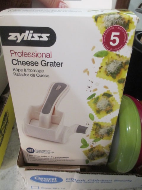 Specialty Kitchen Utensils-Zyliss Professional Cheese Grater, Martha Stewart - 3