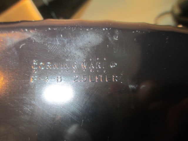 3 Piece Corning Ware French Black Casserole Dishes and Trivet Stands - 7