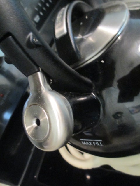 Cuisinart Black Enamel Kettle and Two Cast Metal Trivets - 3