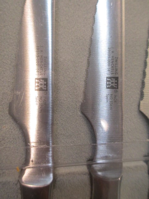 Two New Old Stock J.A. Henckels Stainless Steel Steak Knife Sets - 2