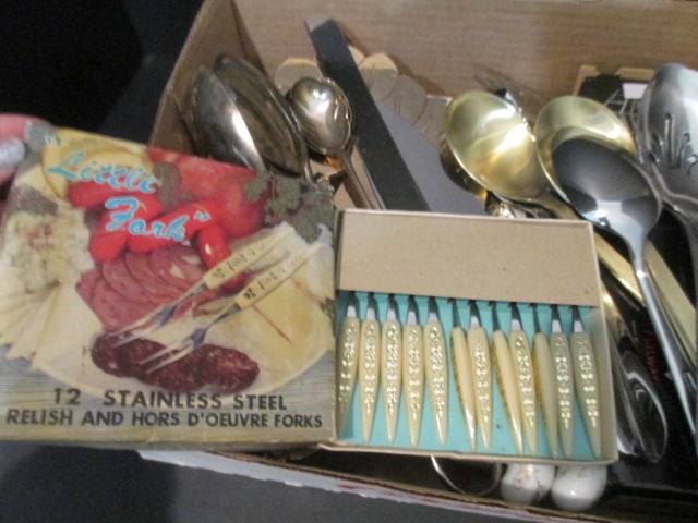 Stainless and Silverplated Serving Pieces and Trivets - 2