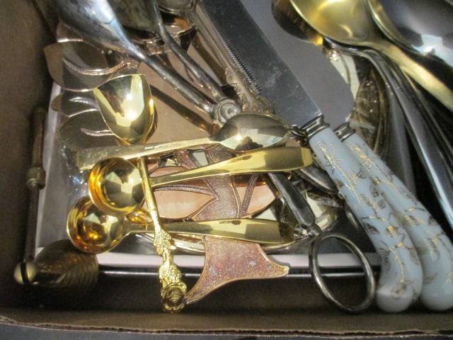 Stainless and Silverplated Serving Pieces and Trivets - 3